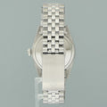 MINT Rolex DateJust 16014 Blue Diamond Bezel Jubilee Band 36mm Watch Box