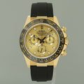 MINT 2022 Rolex Oysterflex Daytona 116518LN Gold Champagne Ceramic Watch Box