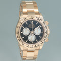 2024 NEW PAPERS Rolex Daytona Cosmograph 40mm Rose Gold Black 126505 Watch Box