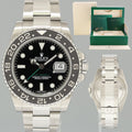 2015 MINT  Rolex 116710LN GMT Master II Steel Ceramic Black 40mm Watch Box