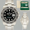 2014 PAPERS MINT Rolex 116710LN GMT Master II Steel Ceramic Black 40mm Watch Box