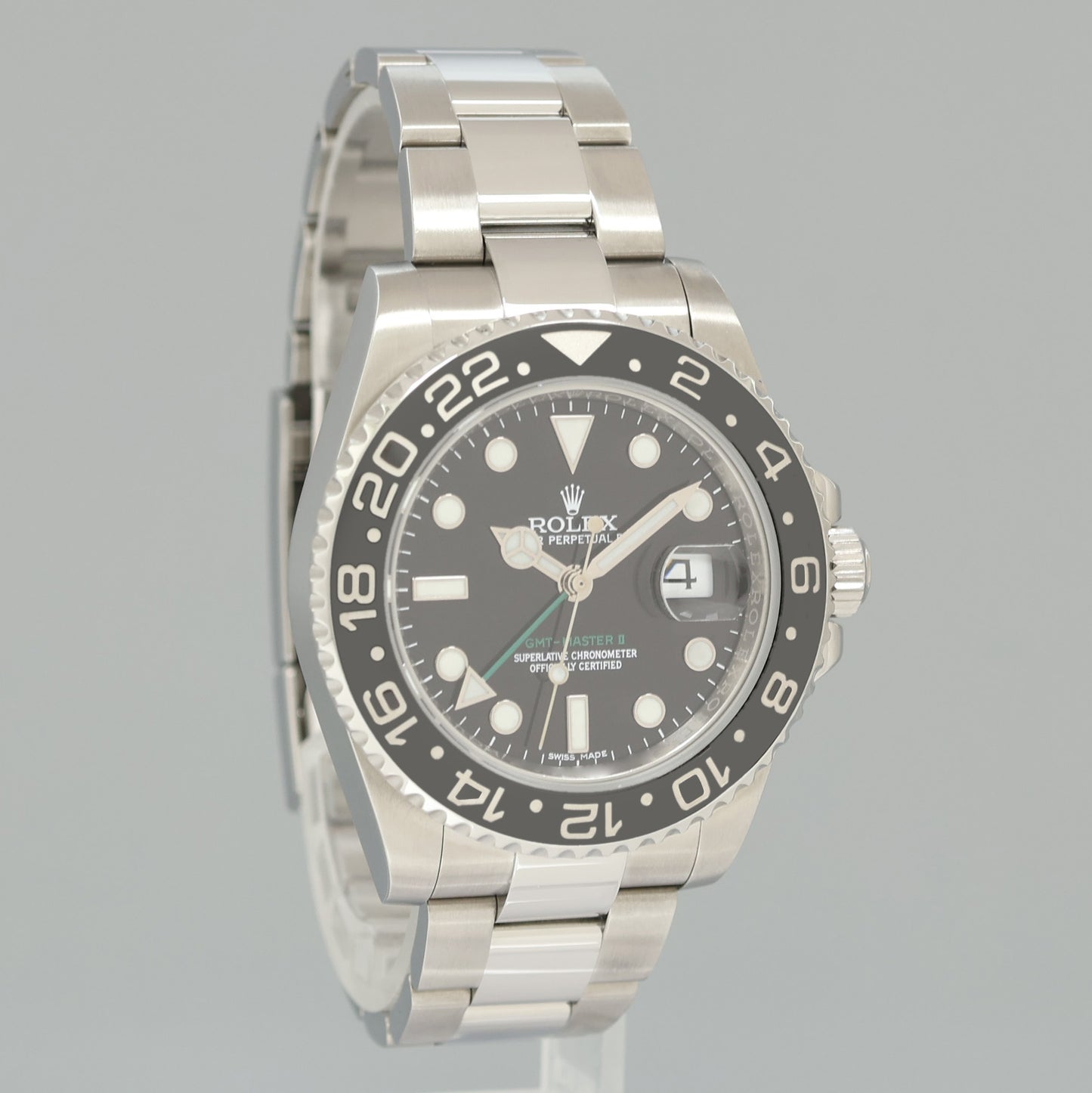 2024 CPO PAPERS Rolex GMT Master II 116710LN Steel Ceramic Black 40mm Watch Box