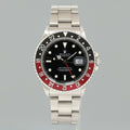 1987 Rolex GMT-Master II 2 Fat Lady Coke Red Steel 16760 40mm Watch Box