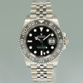 AUG 2025 NEW PAPERS Rolex GMT Master II Bruce Wayne Jubilee 126710GRNR Watch Box
