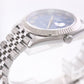 2023 MINT Rolex DateJust 41 41mm Blue Roman Jubilee Fluted 126334 Watch Box