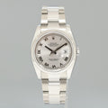 MINT 2010 PAPERS Rolex DateJust 36 116200 Rhodium Roman Oyster Steel 36mm Watch Box