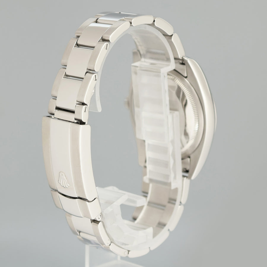 MINT 2010 PAPERS Rolex DateJust 36 116200 Rhodium Roman Oyster Steel 36mm Watch Box