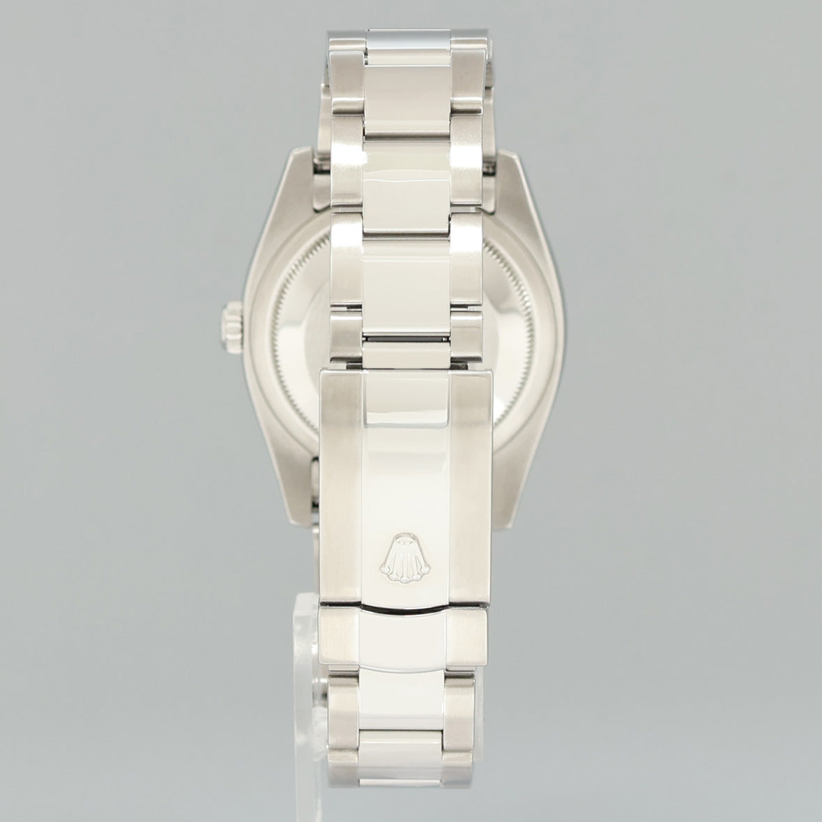 MINT 2010 PAPERS Rolex DateJust 36 116200 Rhodium Roman Oyster Steel 36mm Watch Box