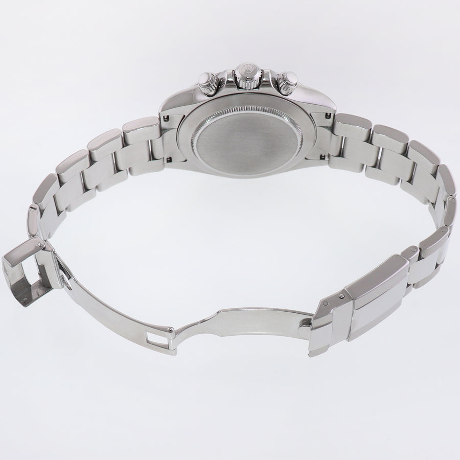 2006 MINT PAPERS Rolex Daytona 116520 Black Dial Steel Chronograph 40mm Watch Box