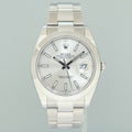 2025 MINT CPO PAPERS Rolex DateJust 41 Steel 126300 Silver Dial Oyster 41mm Watch Box