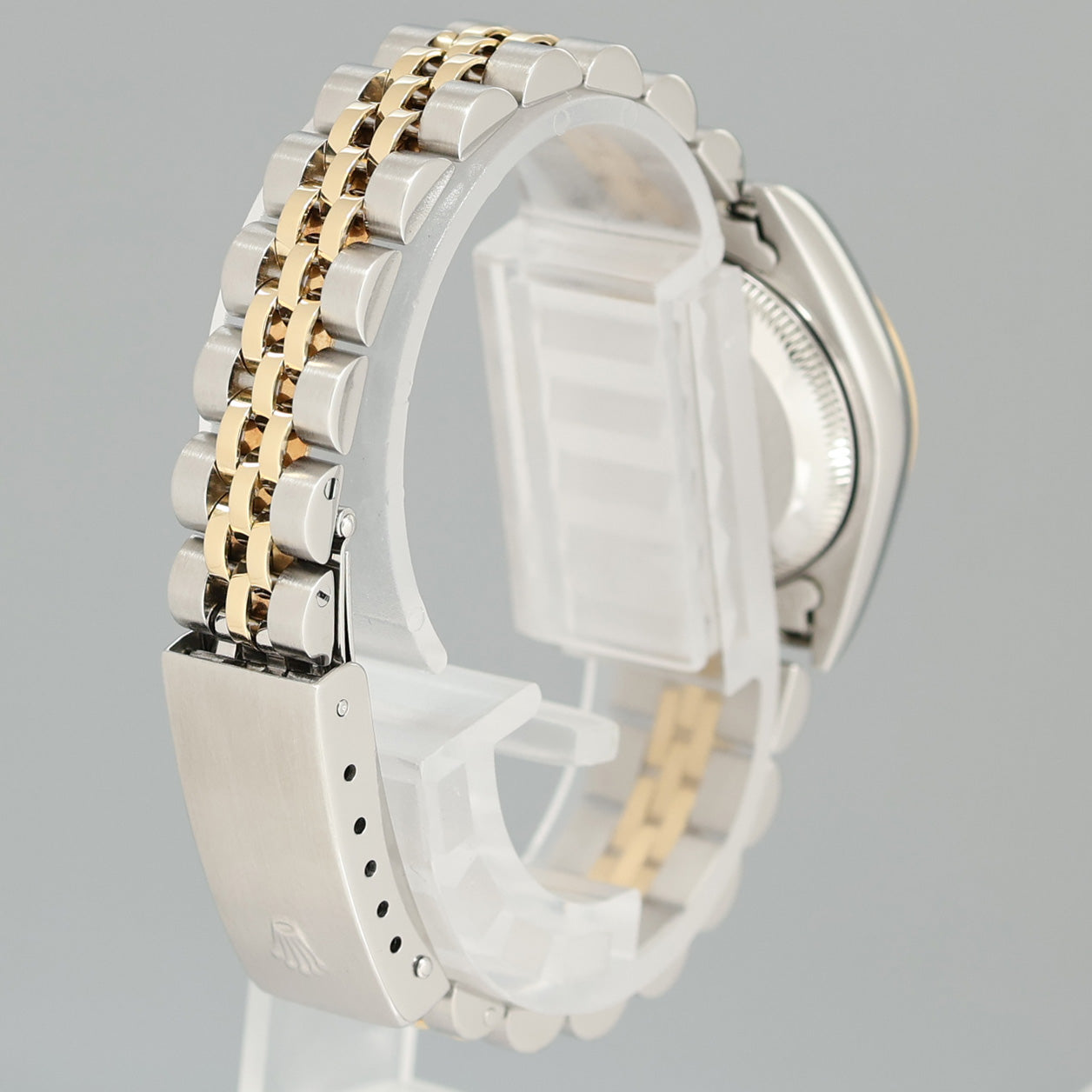 PAPERS Ladies Rolex DateJust 179173 Champagne Diamond Two-Tone Gold Jubilee Watch