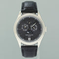 MINT Patek Philippe 5146P Platinum Annual Calendar Moon Phase 39mm Grey Dial Watch