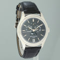MINT Patek Philippe 5146P Platinum Annual Calendar Moon Phase 39mm Grey Dial Watch