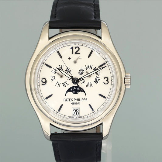 MINT Patek Philippe 5146G White Gold Annual Calendar 39mm Moon Watch