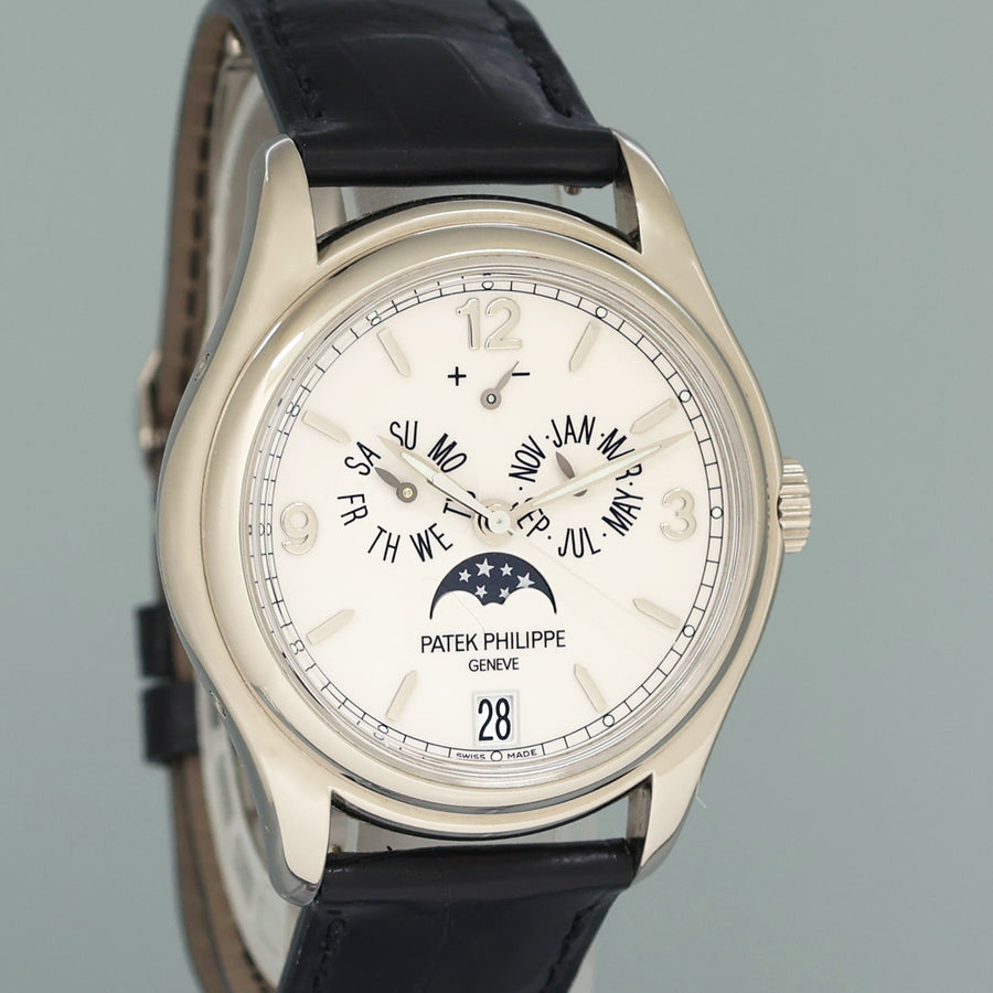 MINT Patek Philippe 5146G White Gold Annual Calendar 39mm Moon Watch