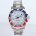2023 NEW PAPERS Rolex GMT-Master II 126719 Pepsi METEORITE White Gold Watch Box
