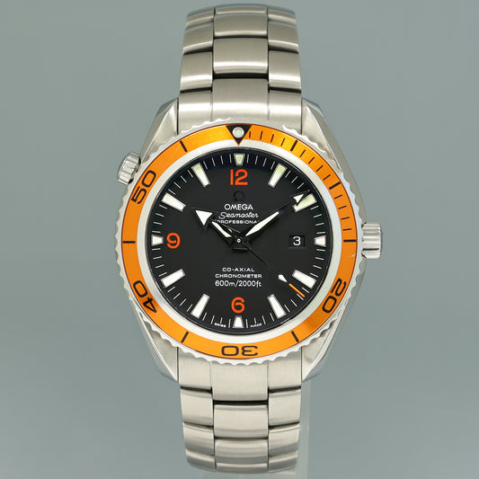 Omega Seamaster Planet Ocean 232.30.46.51.01.002 Ceramic Black Orange 46mm Watch
