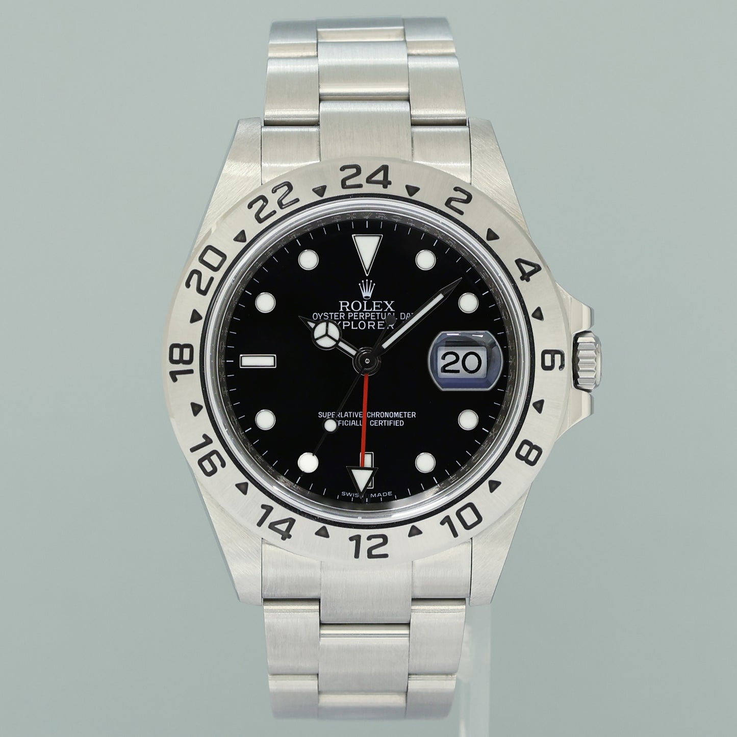 MINT 2011 PAPERS Rolex 16570 Black Steel 3186 Movement Explorer II 40mm Watch Box