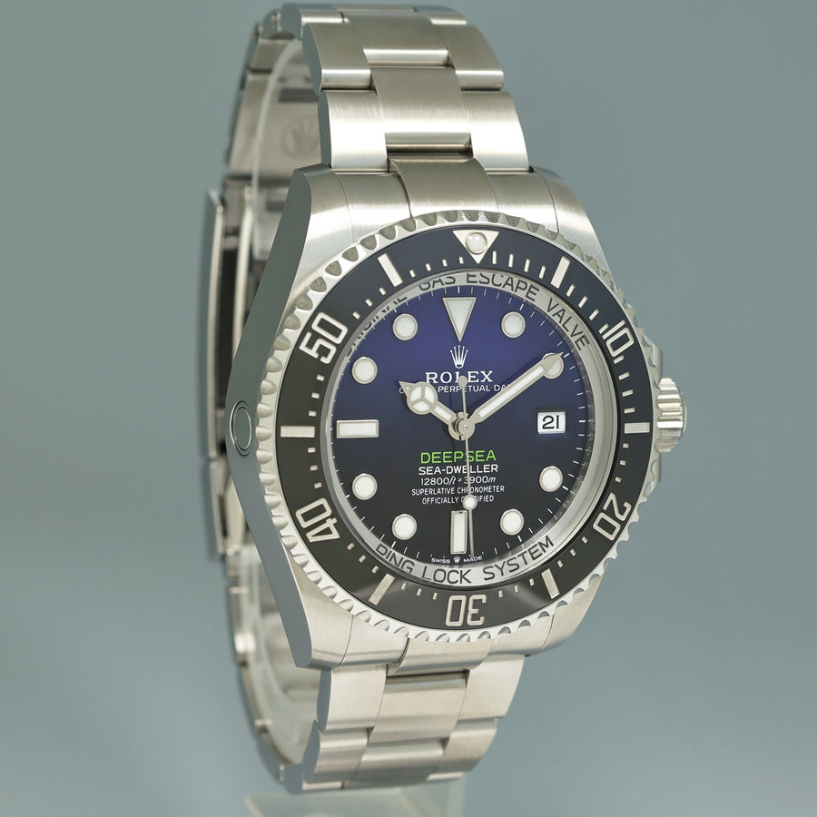 2024 NEW PAPERS Rolex Sea-Dweller Deepsea 44mm James Cameron 136660 Watch