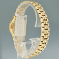 Ladies Movado 14k Yellow Gold 24mm Diamond Mother of Pearl Watch
