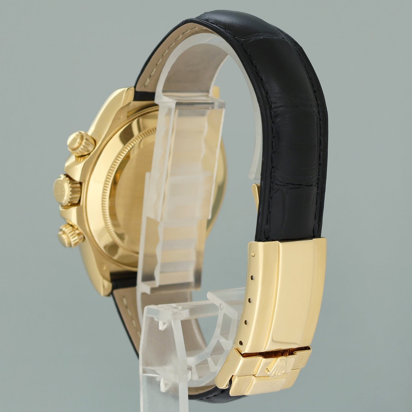 2025 RSC PAPERS Rolex 116518 Daytona Cosmograph White Panda Yellow Gold Watch Box