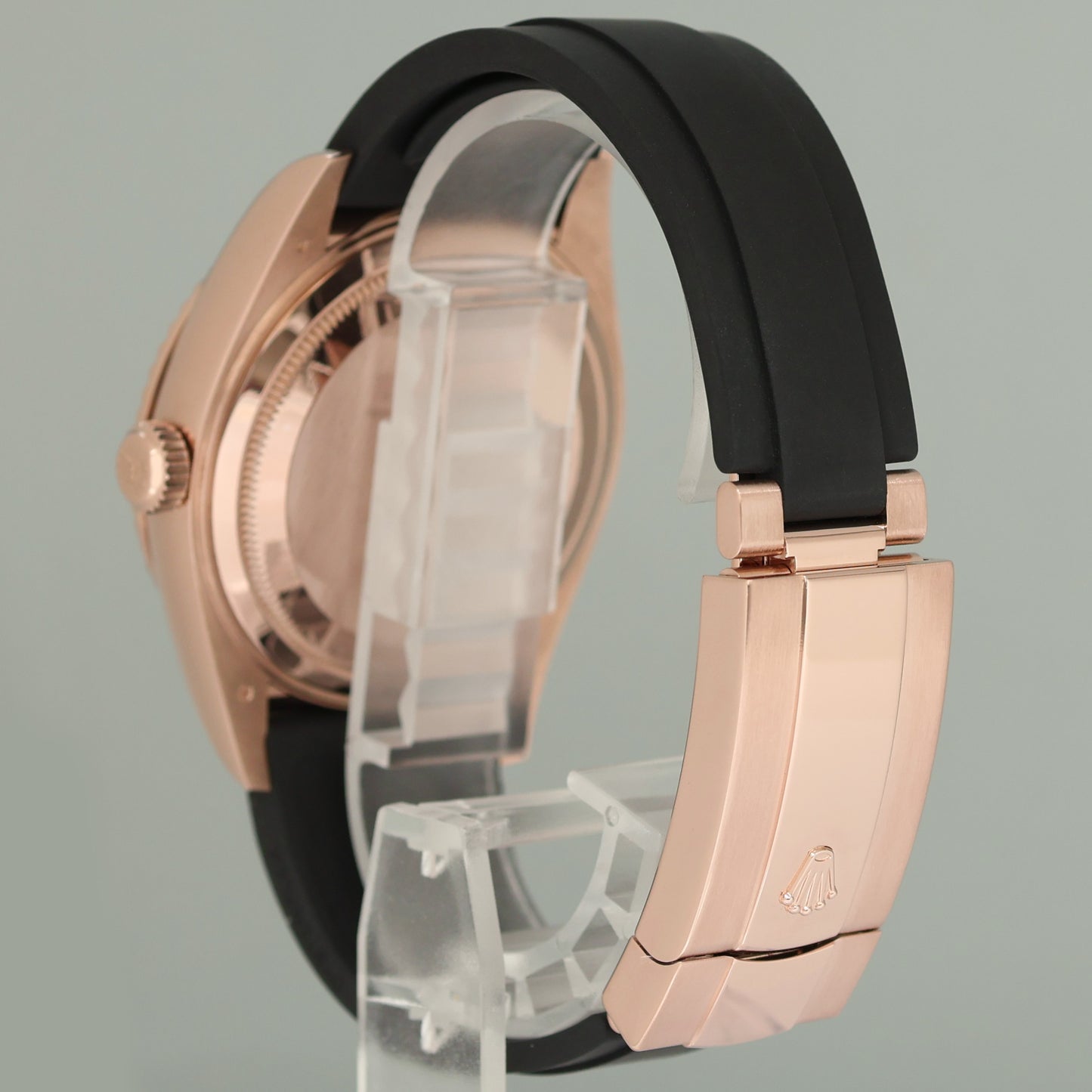 2024 NEW PAPERS Rolex Sky-Dweller Rose Gold Slate Oysterflex 336235 Watch Box
