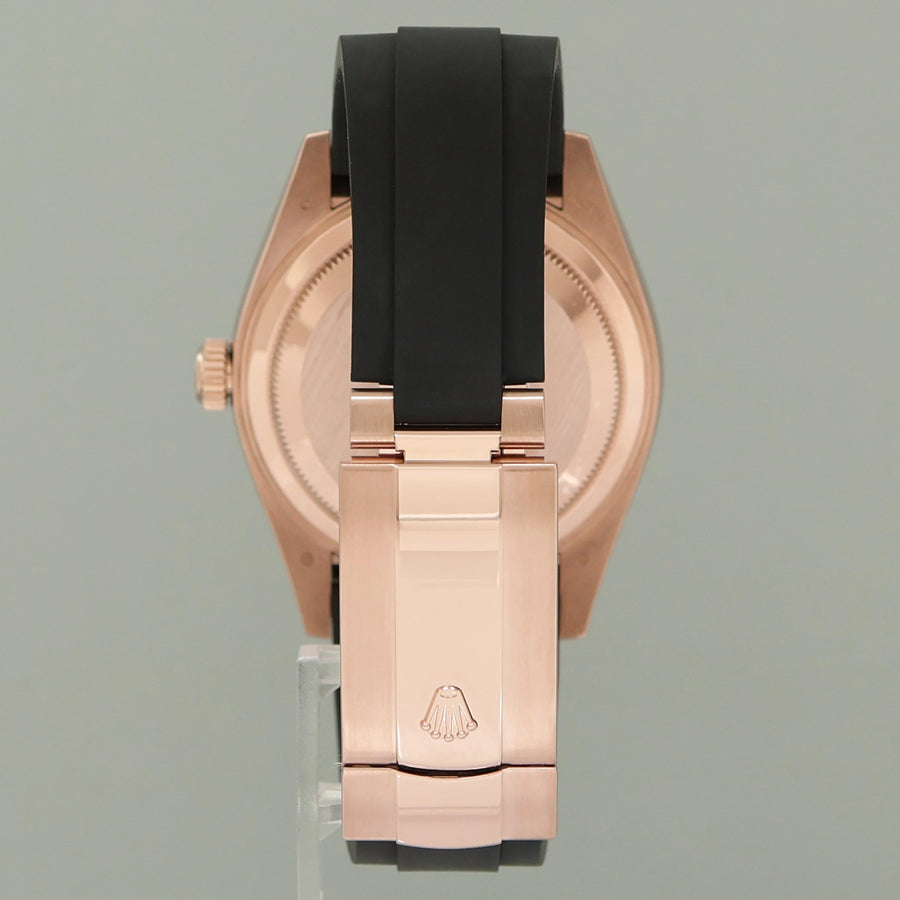 2024 NEW PAPERS Rolex Sky-Dweller Rose Gold Slate Oysterflex 336235 Watch Box