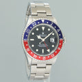 MINT Rolex 16700 GMT-Master Pepsi Blue Red Steel 40mm Watch Box