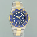 2021 NEW PAPERS Rolex Submariner 41mm Blue 126613LB Two Tone Gold Steel Watch Box