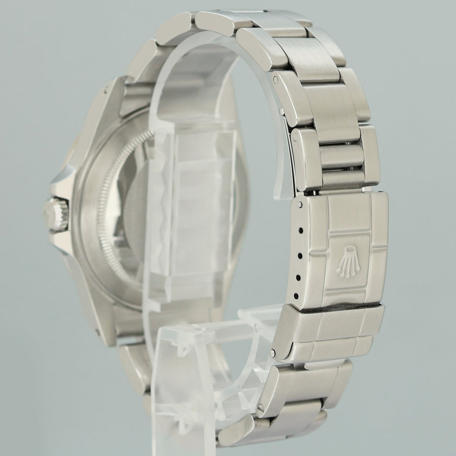 MINT PAPERS 2000 Rolex Explorer II 16570 Stainless Steel Black Dial GMT 40mm Watch Box