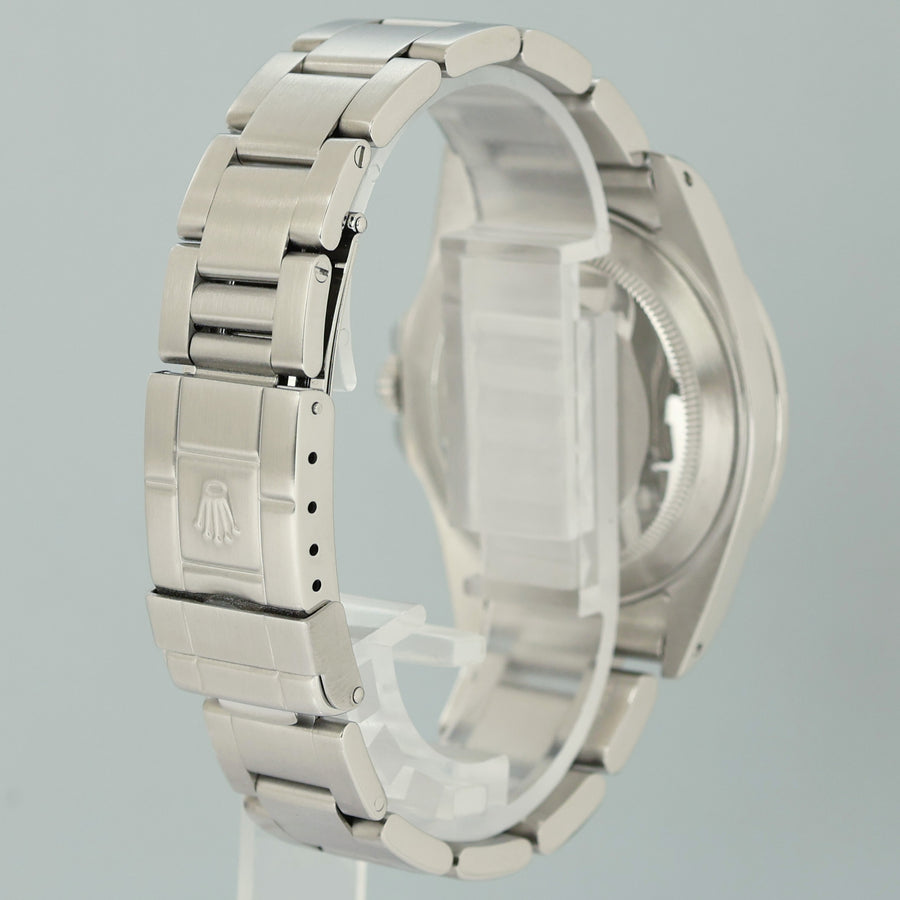 MINT PAPERS 2000 Rolex Explorer II 16570 Stainless Steel Black Dial GMT 40mm Watch Box