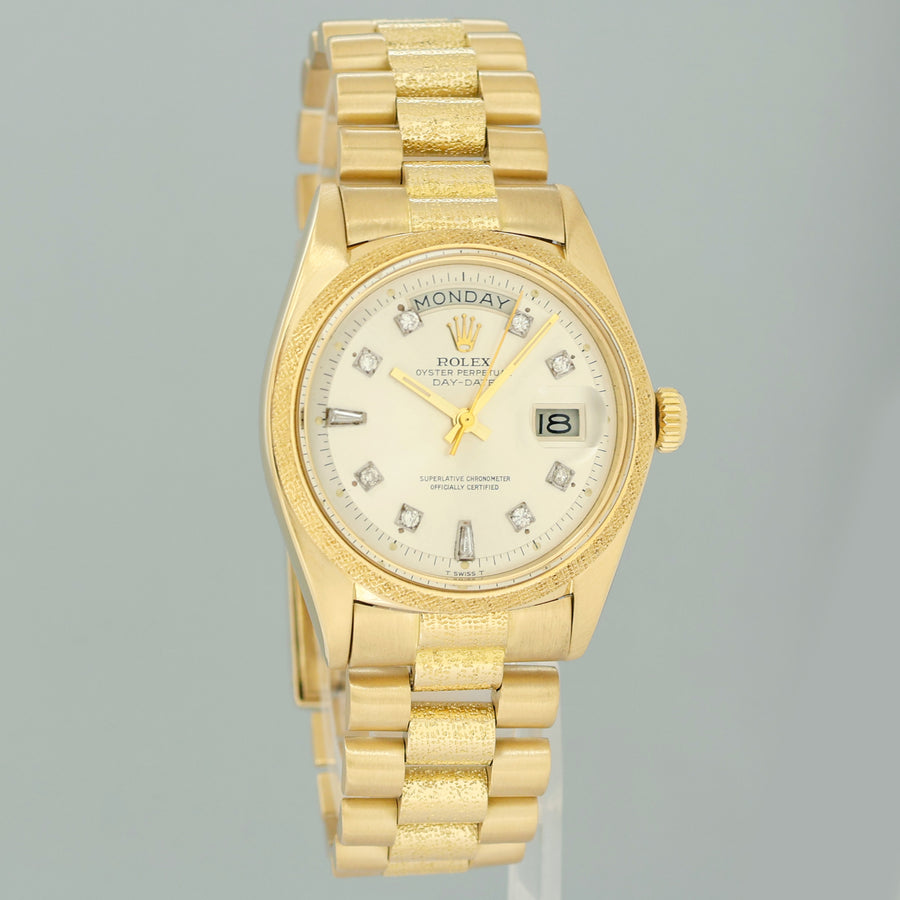 Rolex Day-Date President 36mm 1801 Bark Champagne Yellow Gold Watch Box