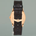 MINT Patek Philippe Calatrava 5196R Rose Gold Brown Leather 37mm Watch Box