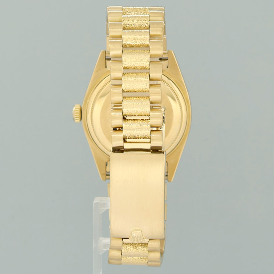 Rolex Day-Date President 36mm 1801 Bark Champagne Yellow Gold Watch Box
