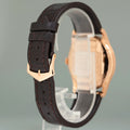 MINT Patek Philippe Calatrava 5196R Rose Gold Brown Leather 37mm Watch Box