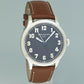 MINT 5522a Patek Philippe Calatrava New York Edition 42mm Blue Steel Leather Watch