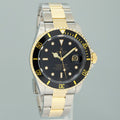 PAPERS MINT Rolex Submariner 16613LB Gold Steel Two Tone Yellow Gold Watch Box