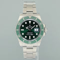 MINT 2019 PAPERS Rolex Submariner Hulk 116610LV Green Dial Ceramic Watch Box