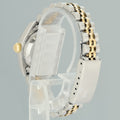 Diamond Ladies Rolex DateJust 26mm 69173 Two Tone Gold Jubilee Blue Vignette Watch
