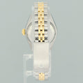 Diamond Ladies Rolex DateJust 26mm 69173 Two Tone Gold Jubilee Blue Vignette Watch