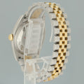 2009 MINT Rolex DateJust Jubilee Two Tone 36mm 116233Yellow Gold White Roman Watch