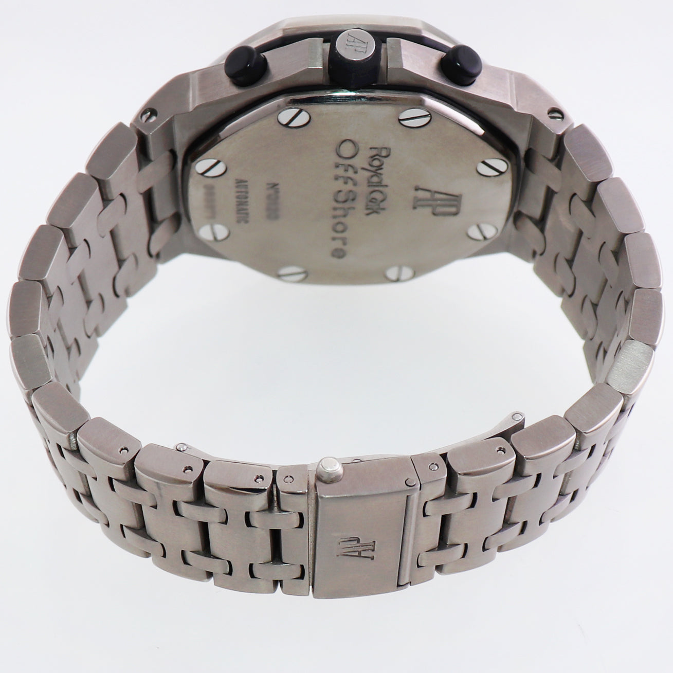 MINT Audemars Piguet 42mm Royal Oak Offshore Chrono Titanium 26170Ti Ghost Watch