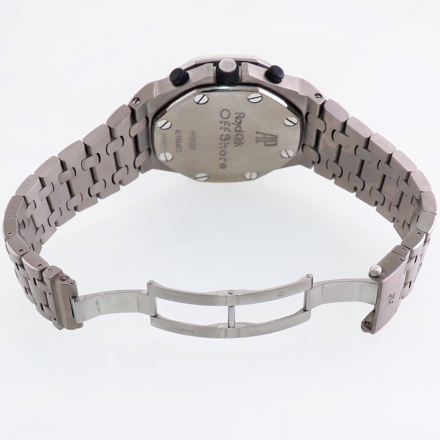 MINT Audemars Piguet 42mm Royal Oak Offshore Chrono Titanium 26170Ti Ghost Watch