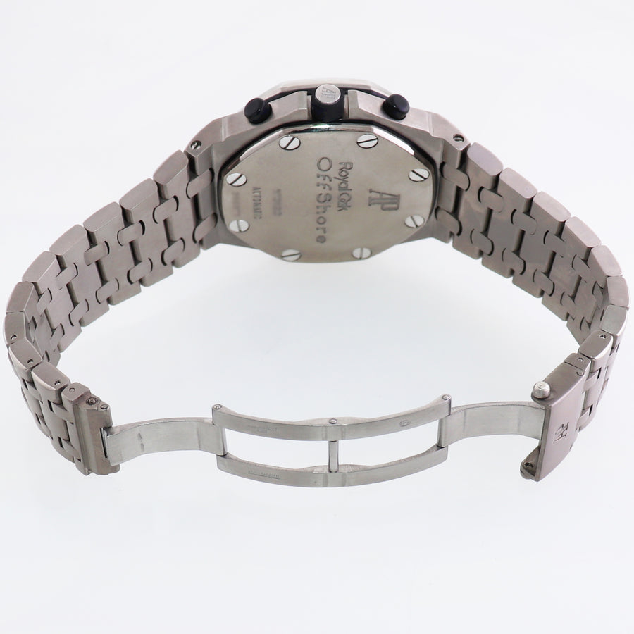 MINT Audemars Piguet 42mm Royal Oak Offshore Chrono Titanium 26170Ti Ghost Watch