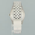 MINT Rolex DateJust 16234 Black Diamond Jubilee White Gold Fluted Watch Box