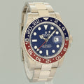 2022 MINT Rolex GMT-Master II 126719 Pepsi Blue Dial White Gold 40mm Watch Box
