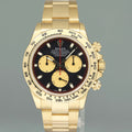 2022 MINT Rolex Daytona 116508 Black Paul Newman Yellow Gold Chrono 40mm Watch