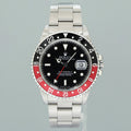 1998 MINT Rolex Coke 16710 GMT-Master II Tritium Red Black Steel 40mm Watch Box