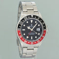 1998 MINT Rolex Coke 16710 GMT-Master II Tritium Red Black Steel 40mm Watch Box