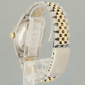 MINT Rolex DateJust 16233 Two Tone Yellow Gold Jubilee Blue Diamond Watch Box
